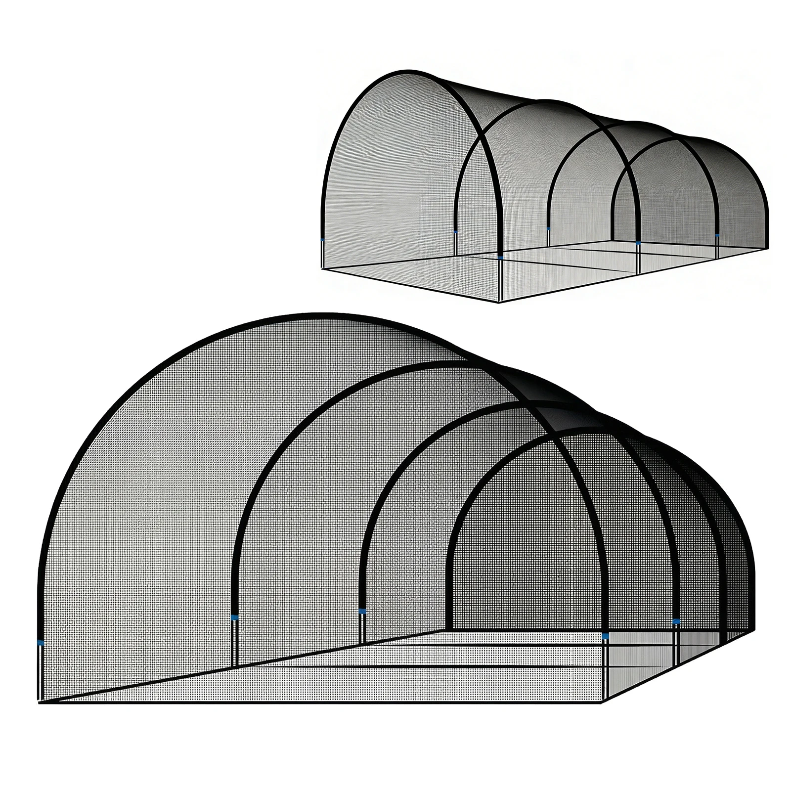 

Сетка-клетка для тренировок по бейсболу 30 футов, портативная, для заднего двора, для отработки ударов
