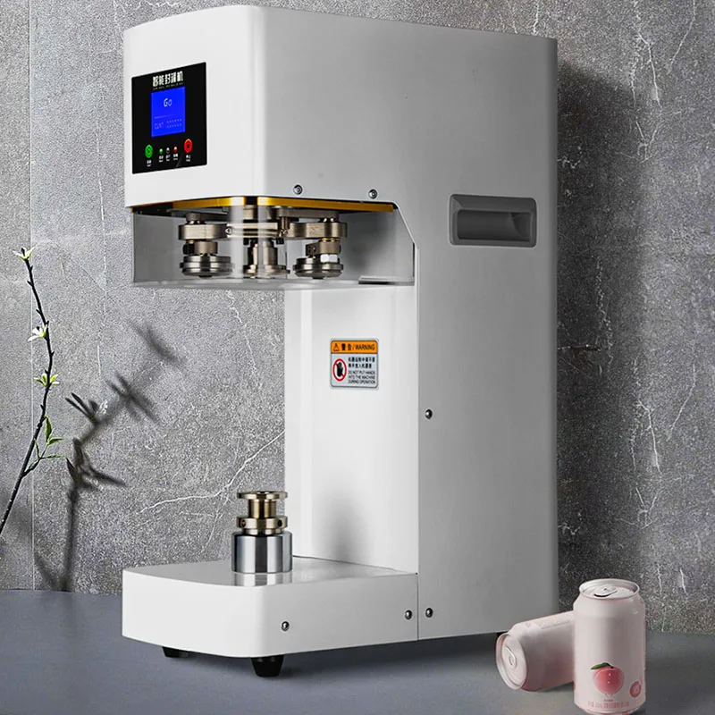

Jar Can Seamer Free Shipping Cup Sealing Machine/automatic High Speed Can Sealer/filling Beer 5S Auto Plastic White