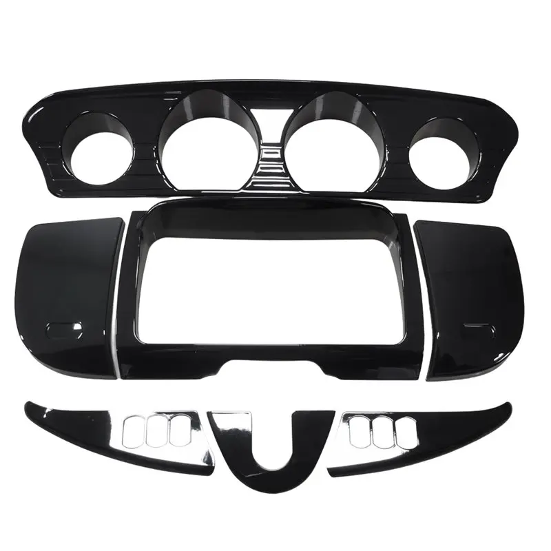 

Комплект глянцевых черных декоративных накладок для приборной панели и стереосистемы Electra Street Glide 14-23 для туристических моделей