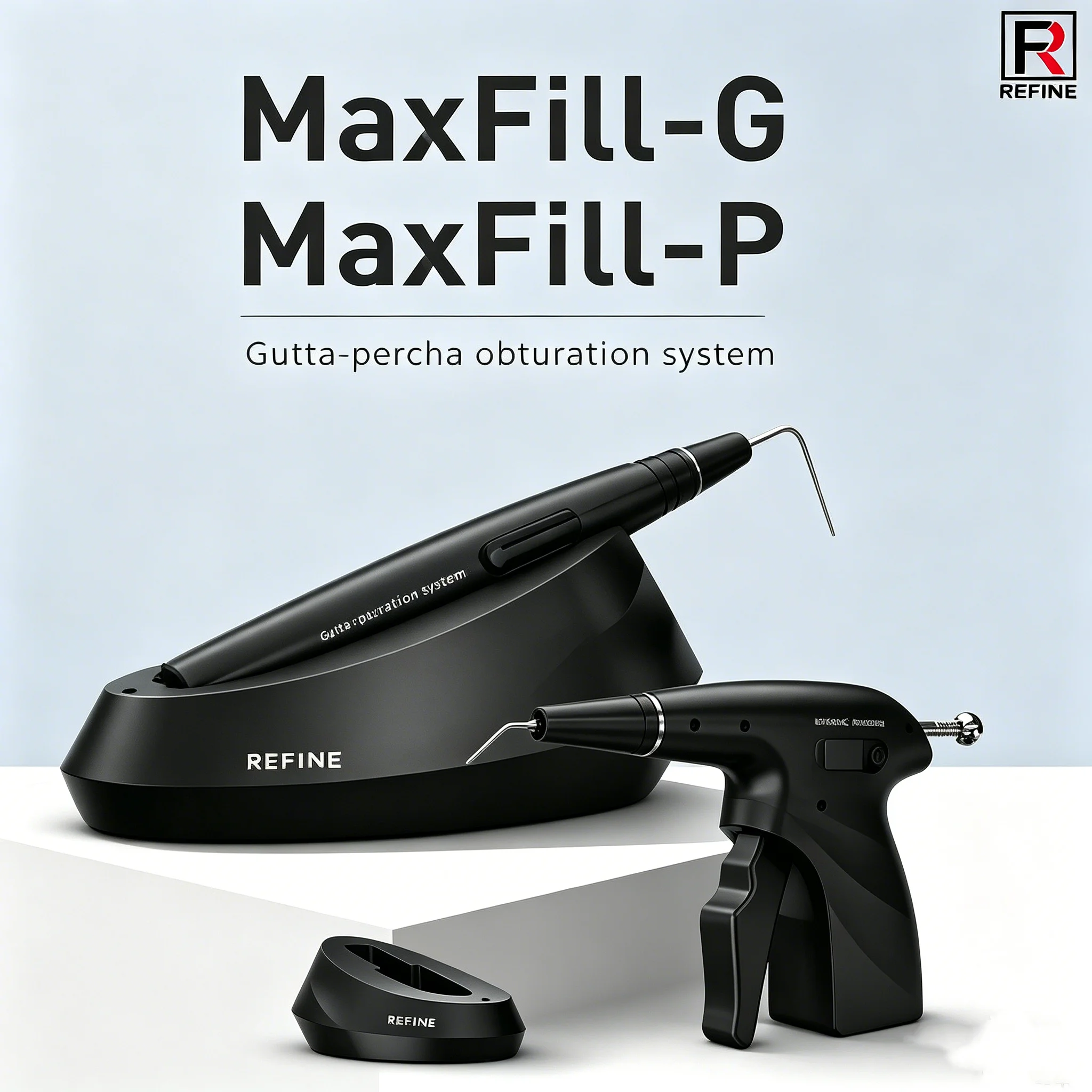 

Refine MaxFill-G MaxFill-P Cordless Root Canal Filling Machine - Endodontic Equipment Hot Melt Gutta Percha Obturation System