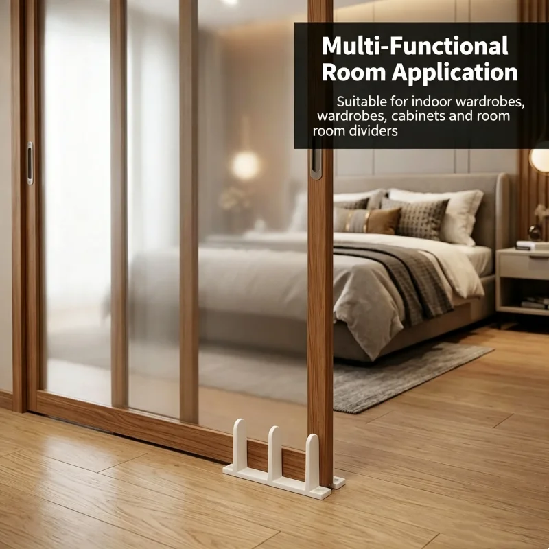 2pcs Sliding Barn Door Floor G - Furniture Hardware Screws ulasan dan harga