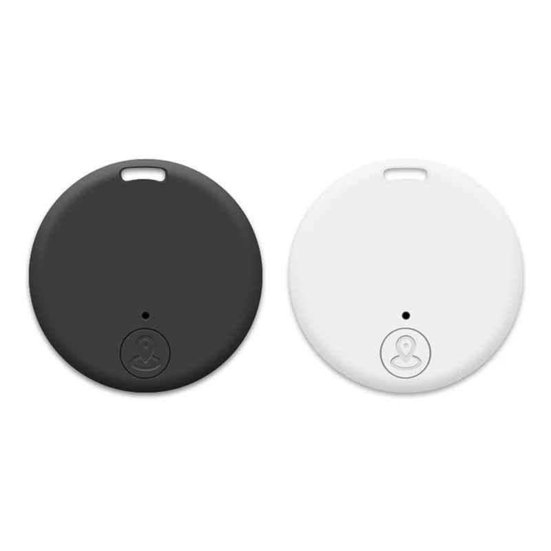 Localisateur intelligent sans fil Bluetooth 5.0, dispositif anti-perte, traqueur mobile, clé pour animaux de compagnie, portefeuille, noir