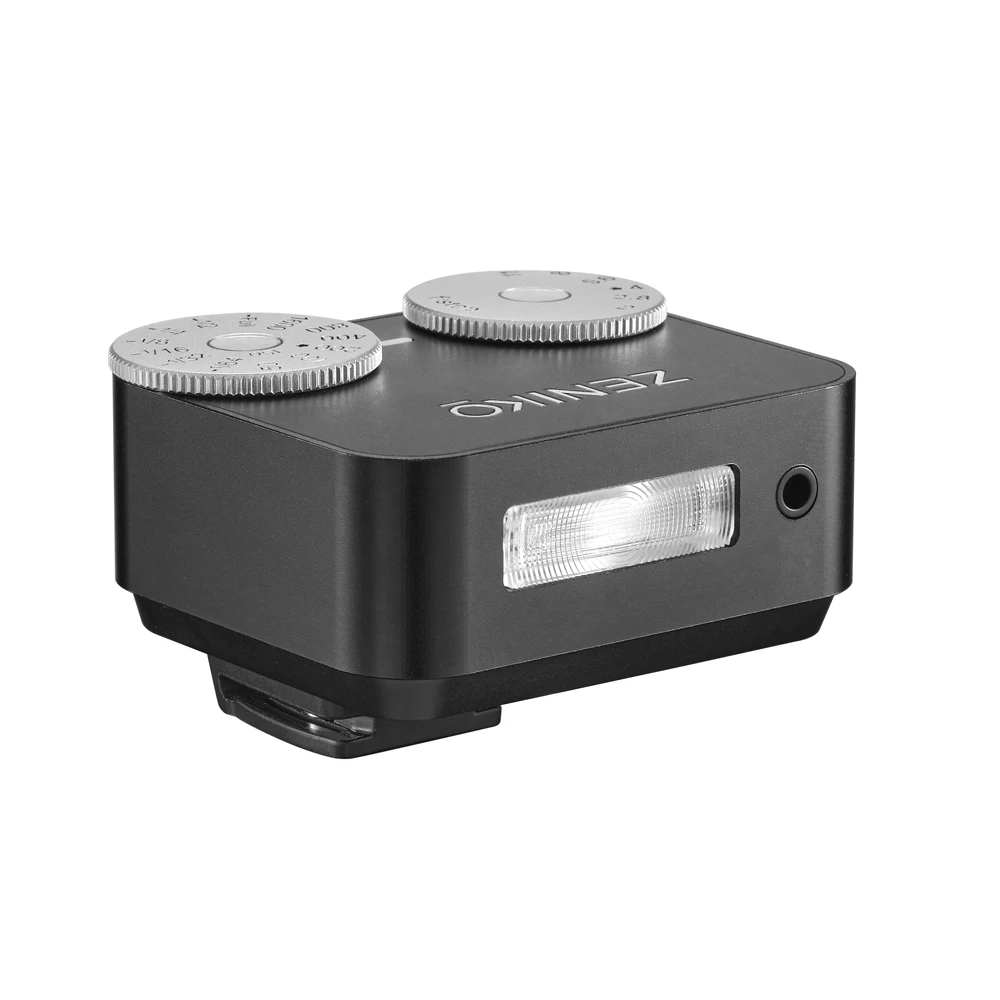 ZENIKO ZA12 Dual-Dial Flash Camera Photography Wireless Transmission for Canon Nikon Sony Fuji Olympus Speedlight Flash vs ZF08