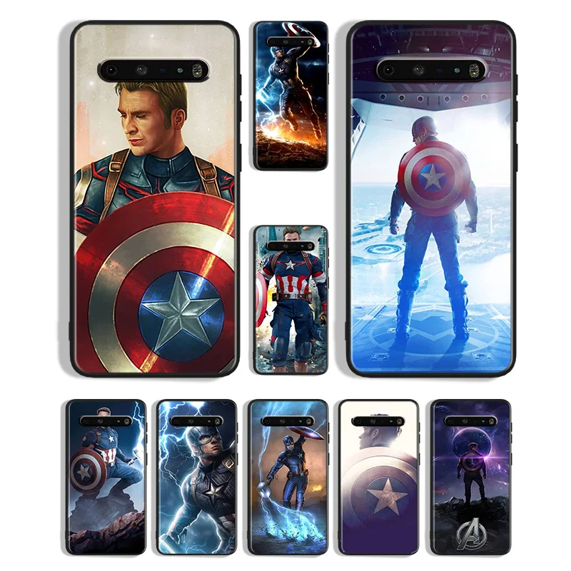 Marvel captain america для LG K92 K71 K61 K52 K51S K42 K41S K40S K22 Q60 V60 V50 V40 V30 G8X G8 ThinQ Black чехол для телефона Marvel captain america для LG K92 K71 K61 K52 K51S K42 K41S K40S K22 Q60 V60 V50 V40 V30 G8X G8 ThinQ Black чехол для телефона