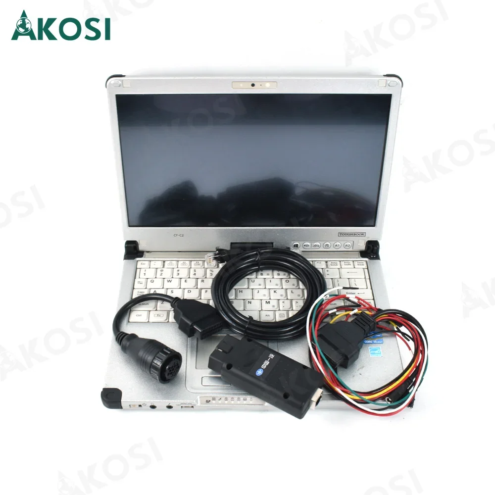 Ready to CFC2 laptop+For FAW ABS Control Unit diagnostic tool For heavy machinery Transmission Control industrial construction