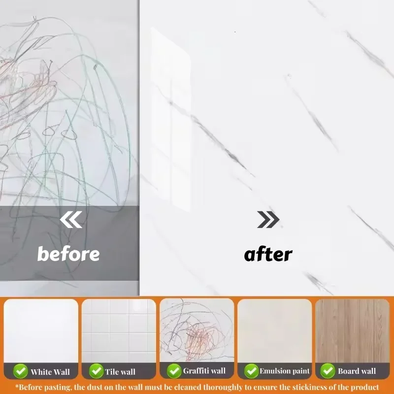 Мраморные наклейки на стену, имитация керамической плитки, обои, самоклеящиеся, водонепроницаемые, для ванной комнаты, спальни, украшения стен, сильная адгезия