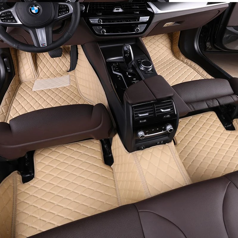 Durable Custom Leather Colorful Car Floor Mat for  Opel Astra K Combic  2015-2021  Auto Carpet Accessories Syling Interior Parts