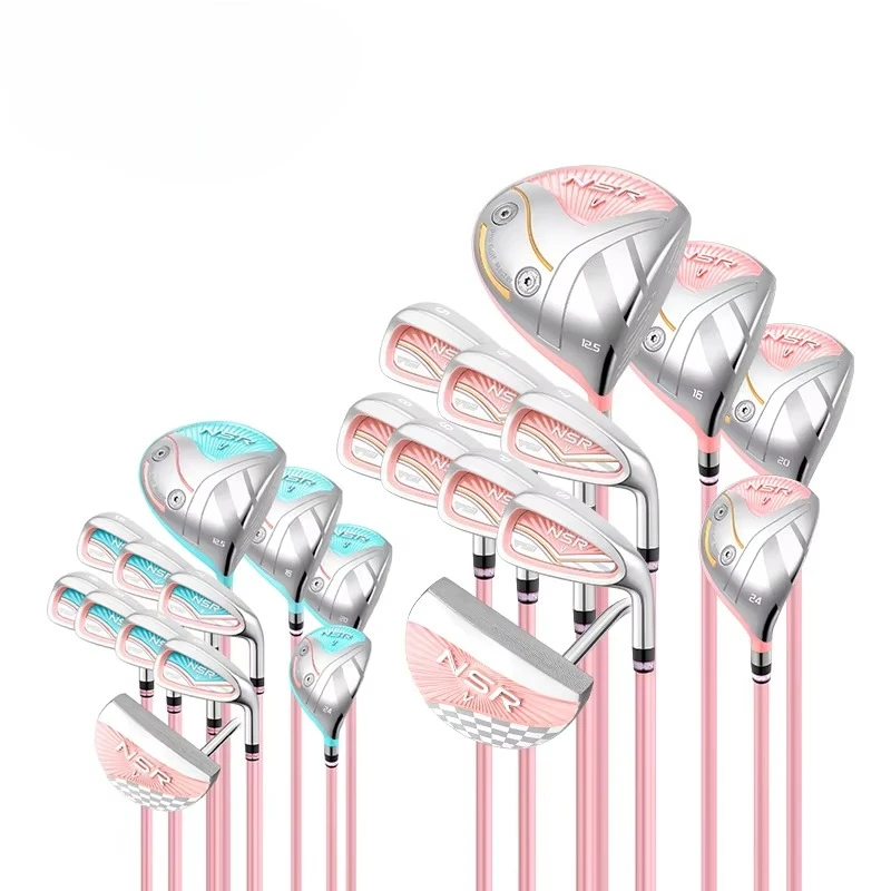 

Изготовленный на заказ женский набор клюшек для гольфа для правой руки, полный набор из 12 предметов на продажу