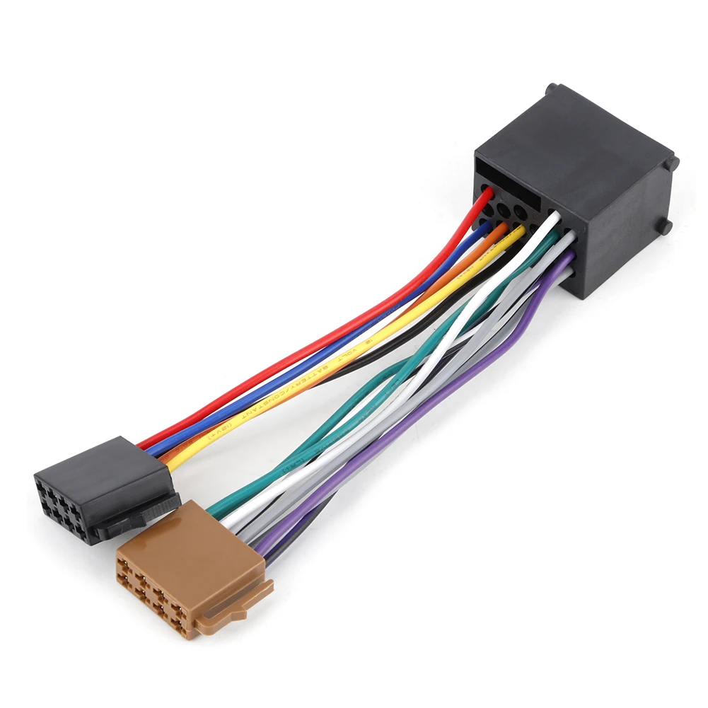 محول راديو السيارة كابل تسخير ستيريو ISO التوصيل يناسب BMW E36 E46 E39 #2