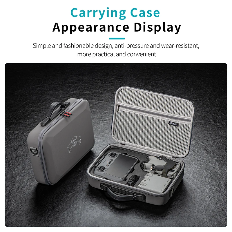 

Carrying Case For DJI Mini 4 Pro Accessories Storage Bag PU Leather Handbag Portable Travel Case Drone Accessories