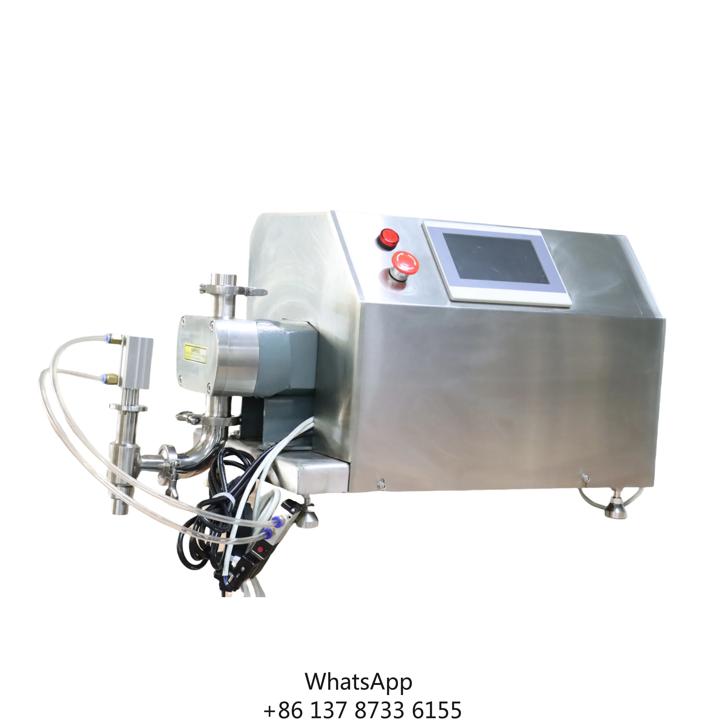 Stainless Steel Adjustable Speed Semi-Automatic Lobe Pump Viscous Liquid Honey Tomato Paste Yogurt Cosmetic Filling Machine