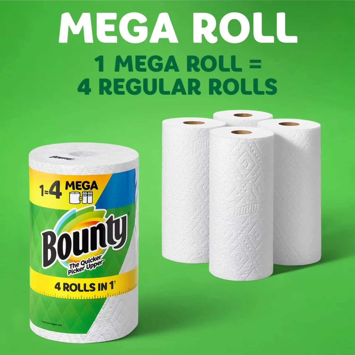 Select-a-Size Paper Towels, 6 Mega Rolls, White