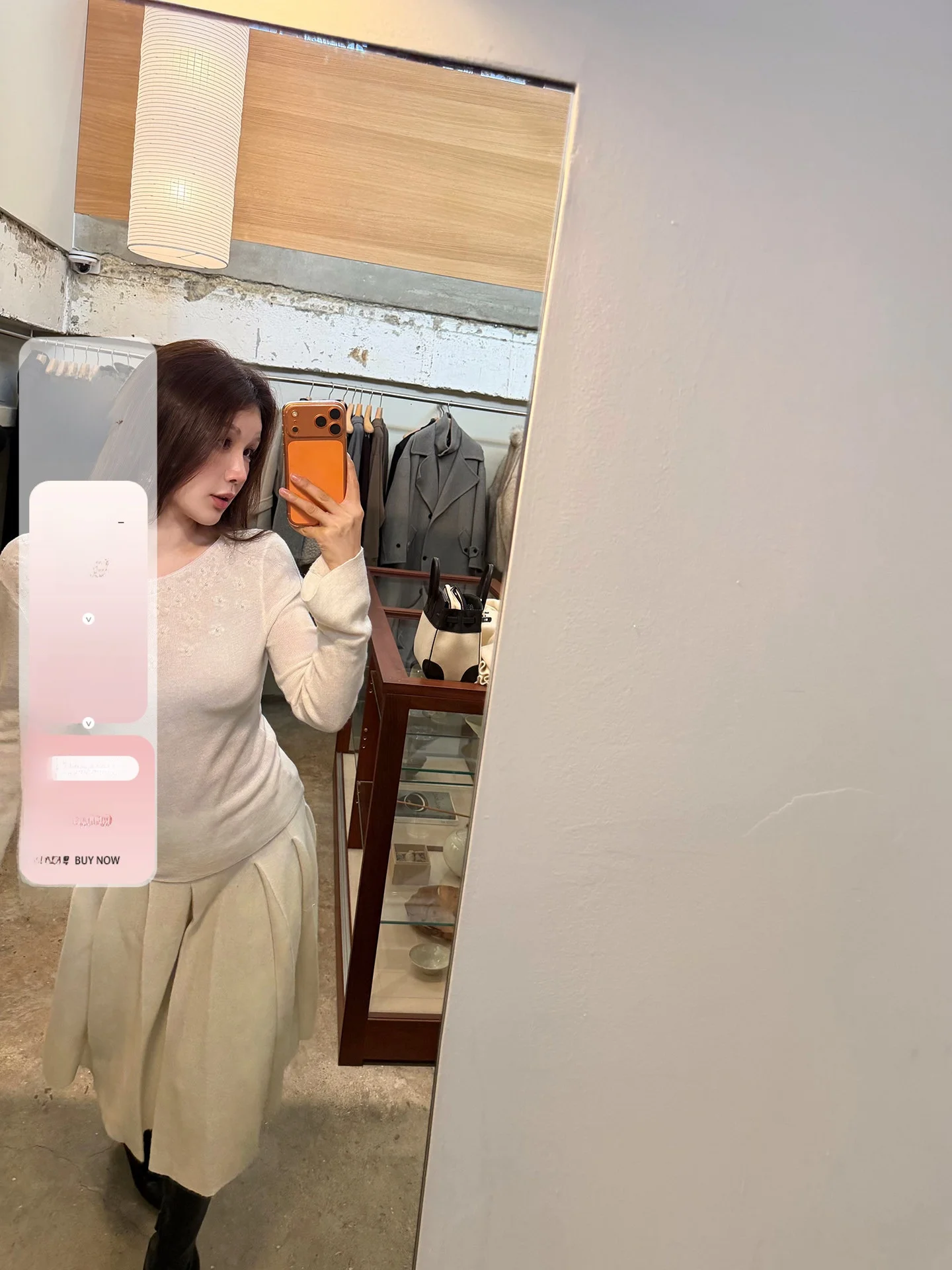 

IUIU AJing Home Petal Bell Sve Knitted Sweater Women's Faion Slimming Long Sve Top for Winter 2025 Versatile Sli