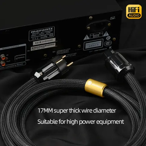 10 best sales ऑडियो पावर केबल - №5