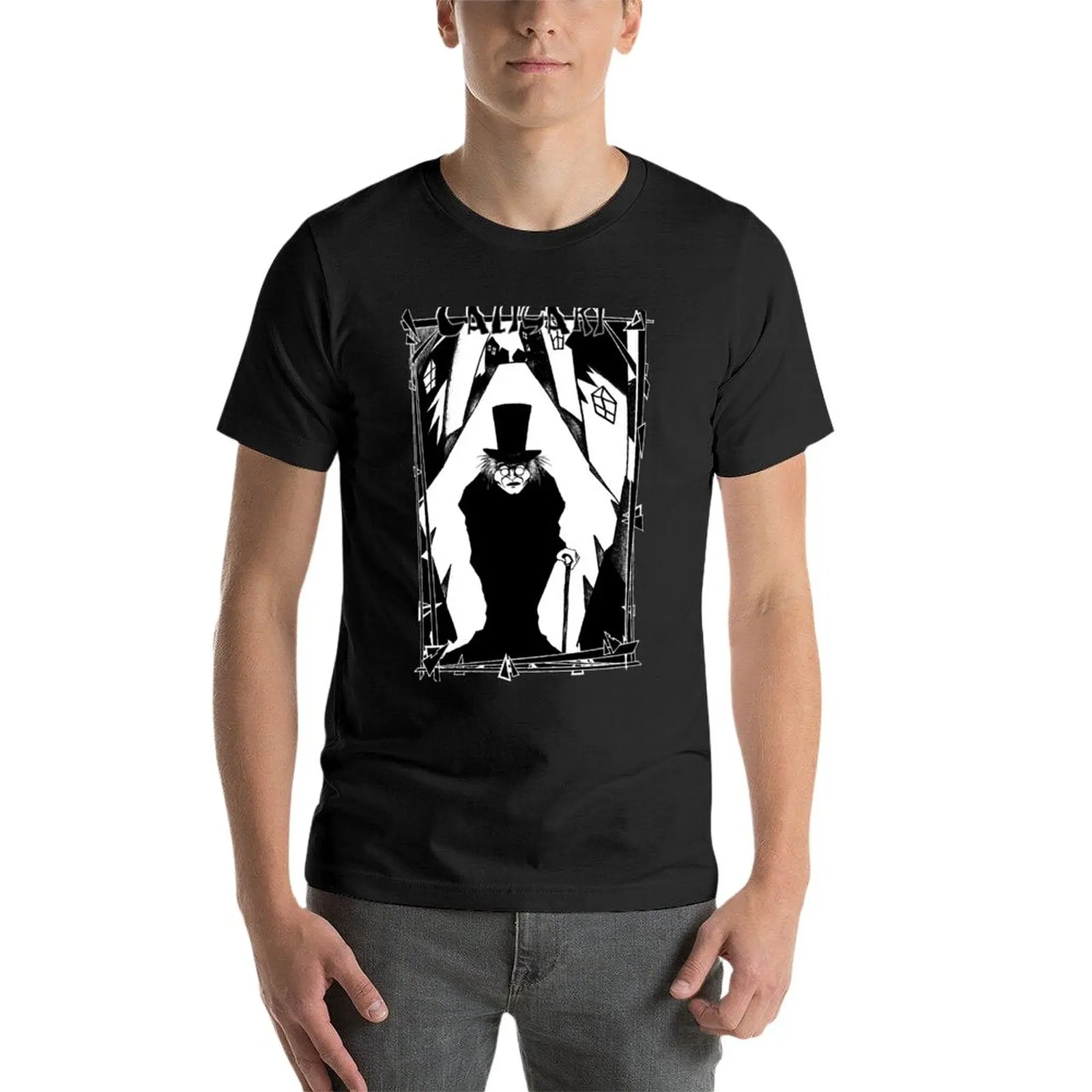 Nieuwe Dr. Caligari T-Shirt Grafische T-Shirts Sport Fan T-Shirts Grafisch T-Shirt Heren T-Shirt