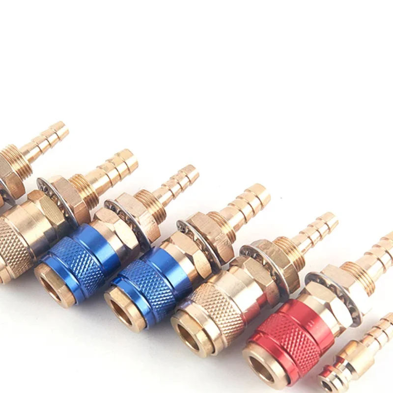 NEW SALE Water Cooled Gas Adapter Quick Connector For TIG/MIG Welding Torch Plug M6/M8