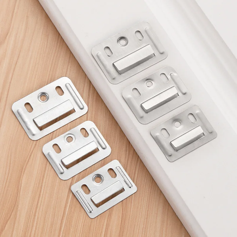 

Wall Panel Clips, Stainless Steel Mounting Brackets for Integrated Wallboard, Eco-Friendly Bamboo Fiber & Great Wall Panel Faste