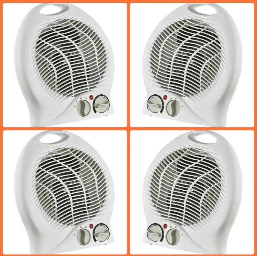 Home Heaters PTC Living Room Portable Bedroom Free Spare Parts CB Height Adjustable Stand Fan Shaped Oscillating Quartz