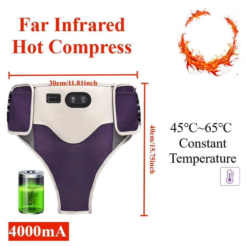 

Womb-Warming Ovarian Care Device - Vibration Massage Tool for Postpartum Repair Heat Wrap for Cold Womb