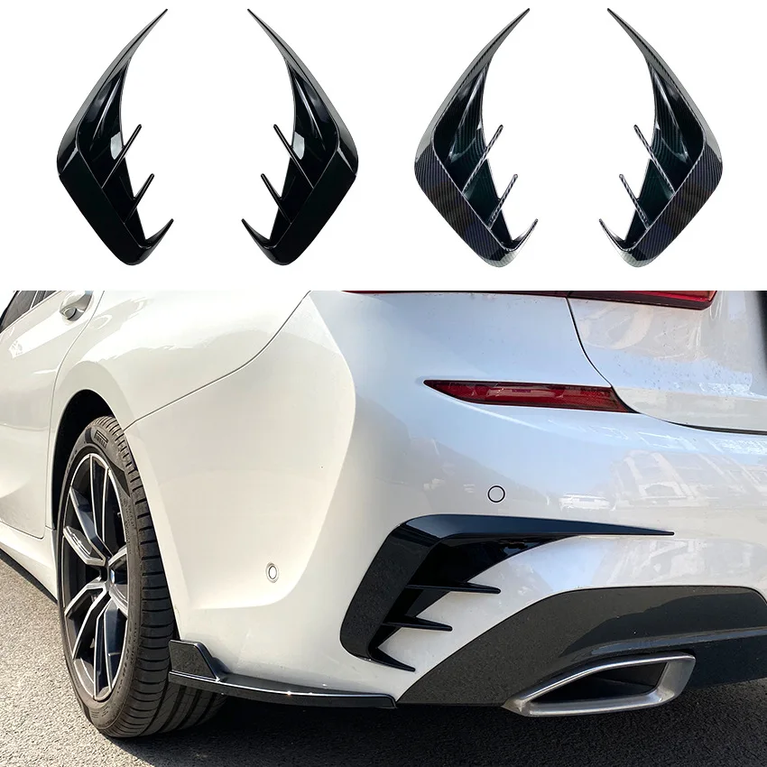 

For BMW 3 Series G20 320i 330i 2019-2022 rear bar wind knife blade exterior car sticker spoiler