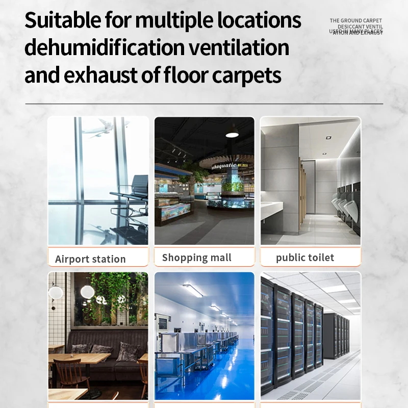 2025Air Mover for Floor and Carpet Commercial Carpet Dryer Blower 3 Speed Blower High-power Strong  Blower Fan for for Toilet