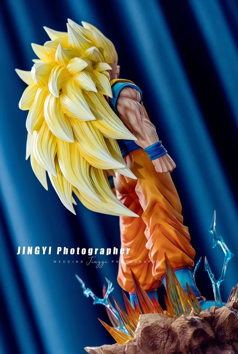 2025 جديد غير محدود سوبر سايان لعبة دراغون بول سوبر ثلاثة جوكو تمثال أنيمي تمثال Gk مع قاعدة جمع حلية الصبي لعبة هدية