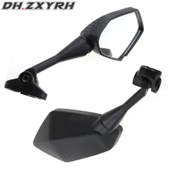 For Suzuki SV650S SV1000S GSX250R GSX1250FA GSX650F GSXR150 Mirrors Motorcycle Scooter Rear View Mirror Carbon Look