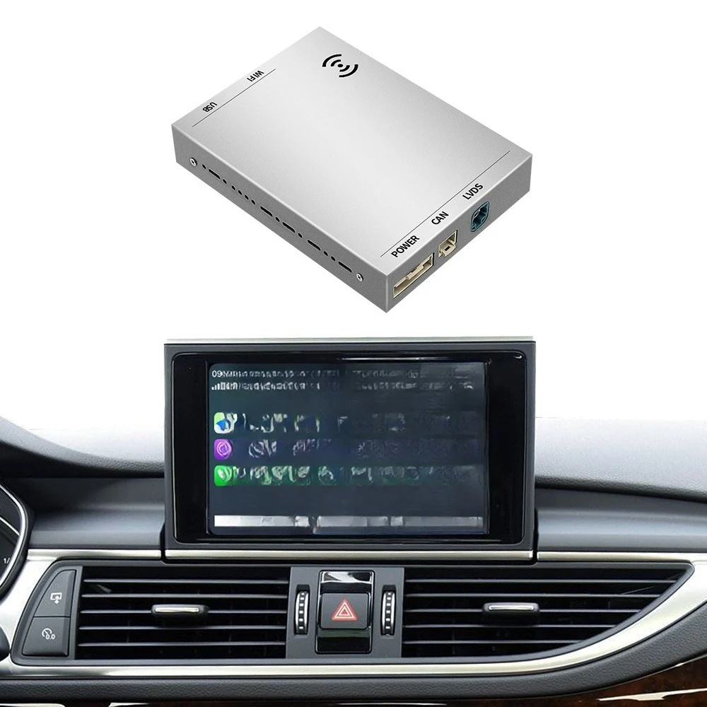 Suitable for Audi A1 A3 A4 A5 A6 A8 Q1 Q2 Q3 Q5 Q7 Q8 wireless carplay decoder
