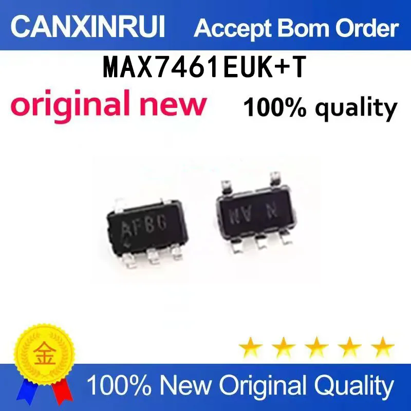 

(5pcs-100pcs）Brand new original MAX7461EUK+T silk screen AFBG SOT23-5 spot chip IC