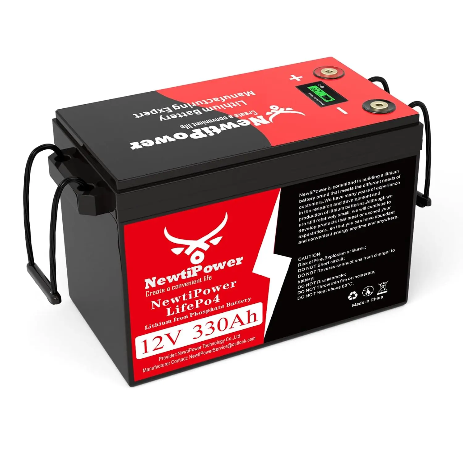 

12V 330Ah Small-Volume LiFePO4 Lithium Battery,200A BMS,10000+ Deep Cycle Lithium Iron Phosphate Battery Great for, Customized