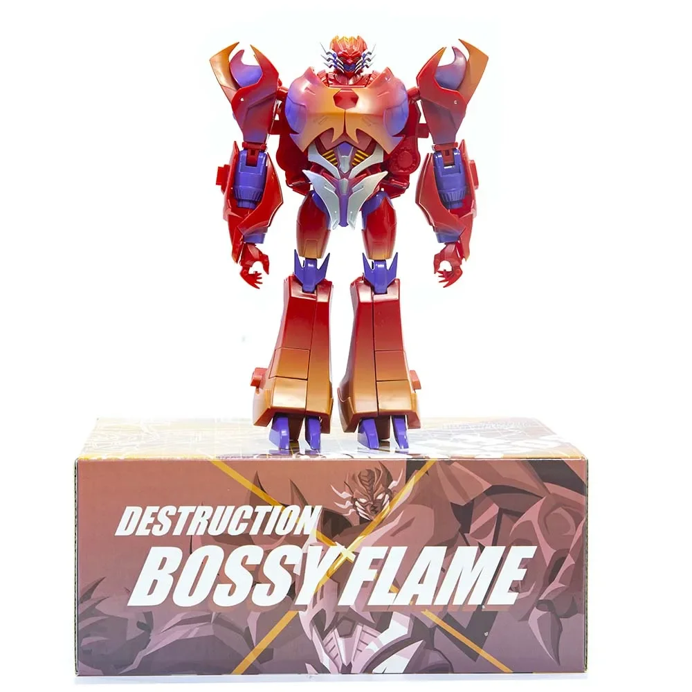 New APC Toys APC-02 Bossy Flame TFP Heterochromatic Megat-tron Leader Cyclonus Serpent Bell Action Figure toy in stock