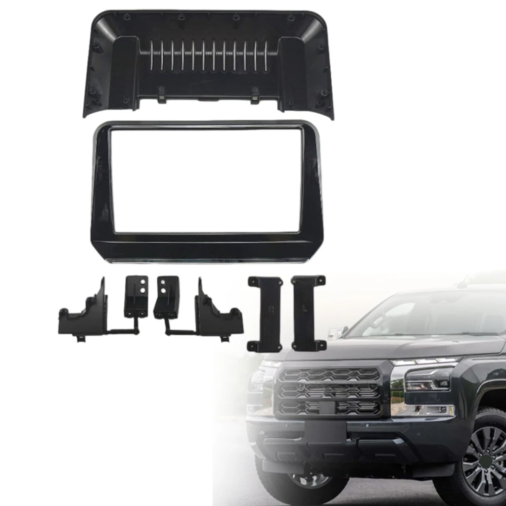

Рамка для автомагнитолы с DVD-навигацией для Mitsubishi Triton L200 2023 года, комплект для установки DVD-стереосистемы, адаптер, монтажная панель, комплект панелей для установки.