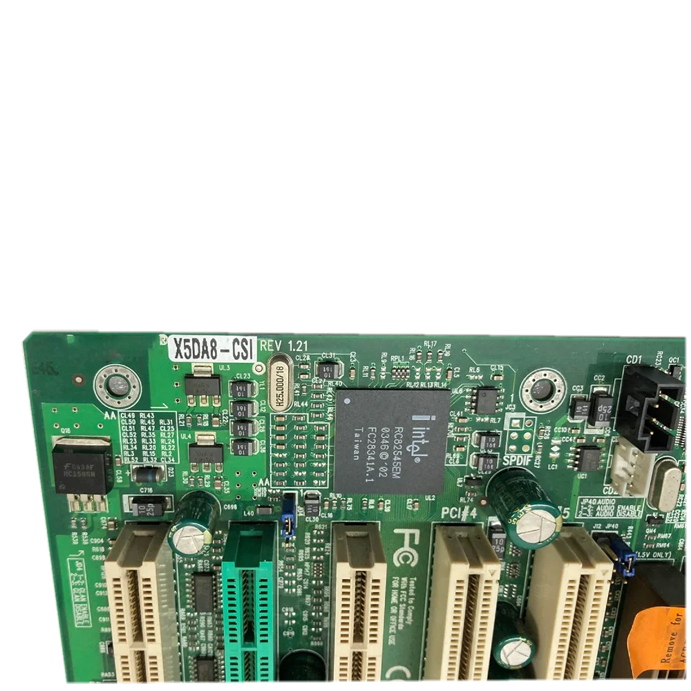

Оригинальная материнская плата для рабочей станции Supermicro X5DA8-CSI REV 1,21 C604, медицинская логическая плата, 100% тестирование перед отправкой, Лидер продаж