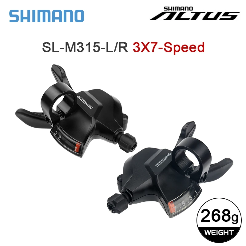 SHIMANO SL-M315 3/7/8 Speed Shifter Trigger SL-M315-L/R 3X7-Speed