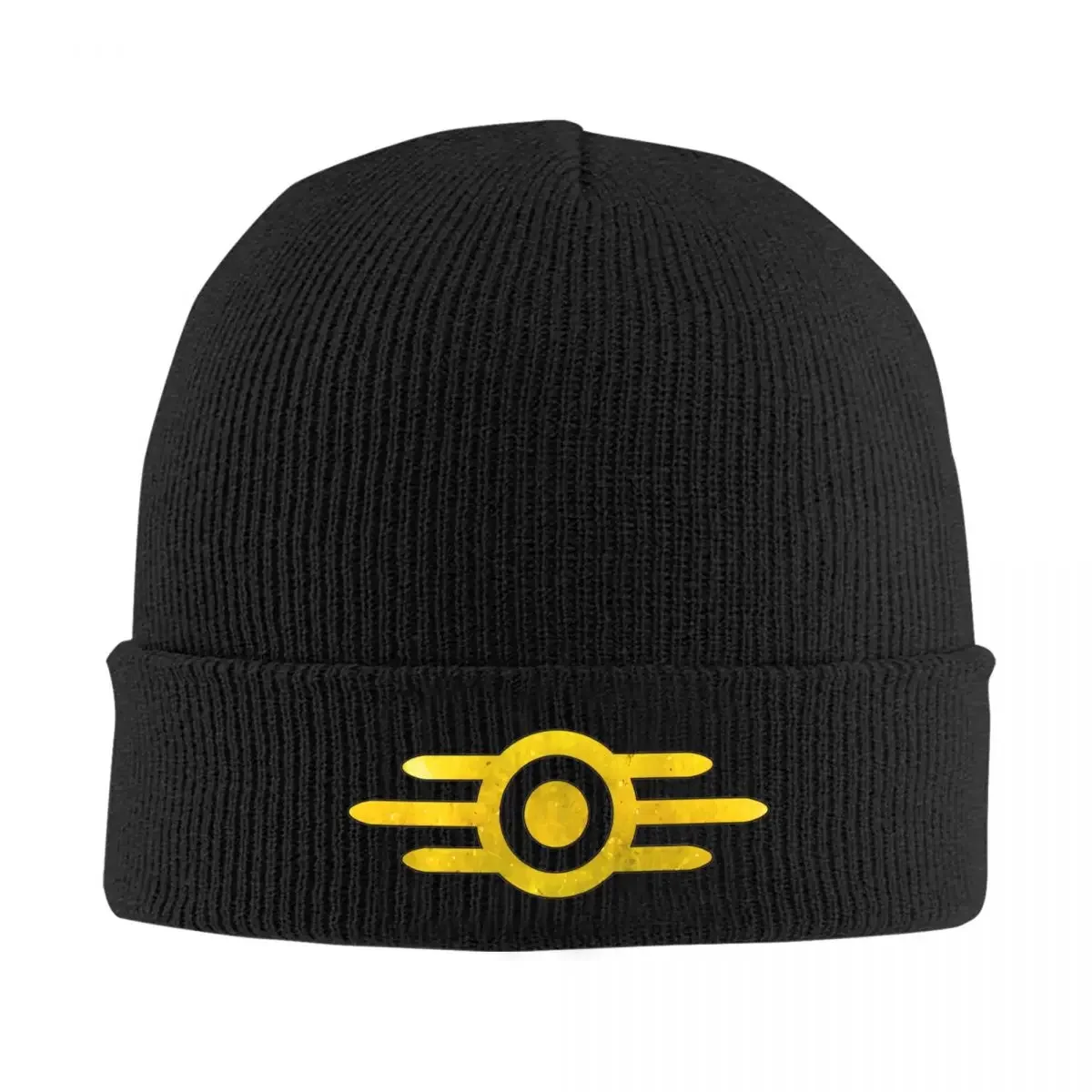 Vault-Tec Beanie Hats corporation Bonnet Hats Men Women Y2K Cool Kpop Beanies Autumn Winter Graphic Thermal Elastic Caps