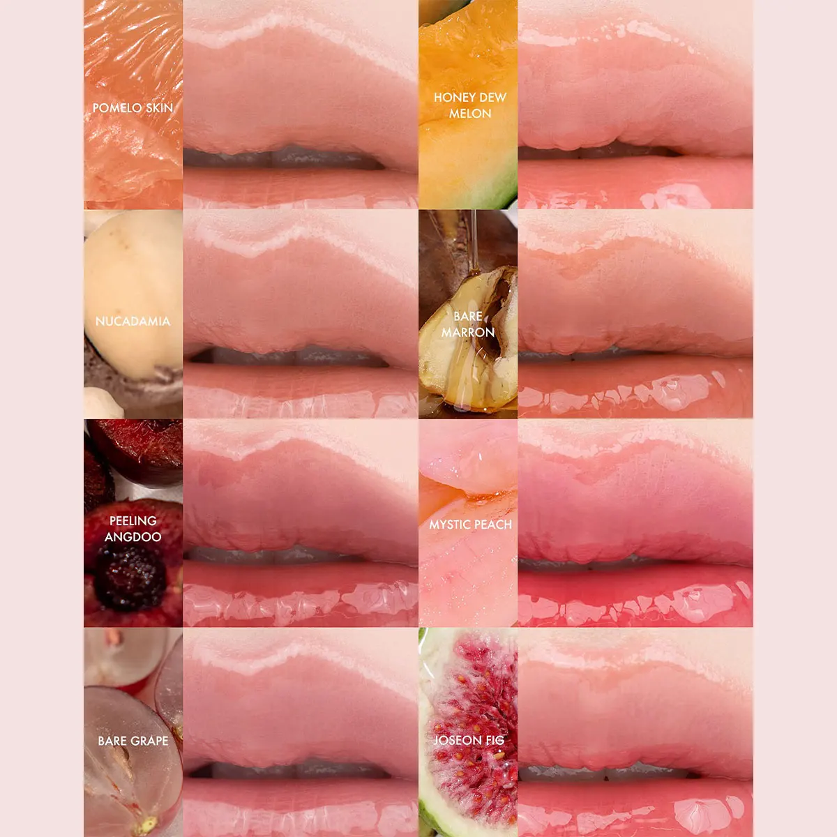 rom&nd THE JUICY LASTING TINT-11 ظلال، ترطيب خفيف الوزن، لمسة نهائية لامعة بمرآة، إصدار خاص، متألق، K-Beauty، مكياج كوري #4