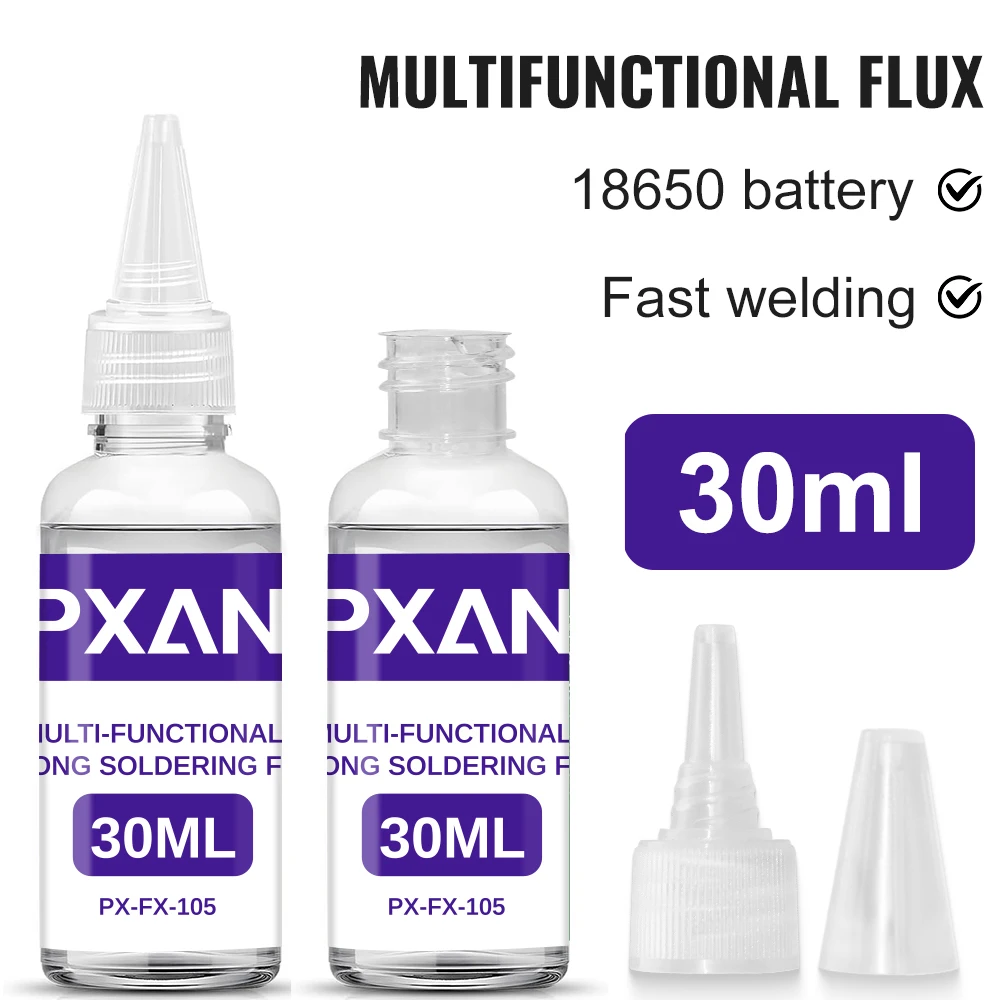تدفق سائل، بدون تنظيف، بطارية، ستانلس ستيل، نحاس، حديد، نيكل، صفائح مجلفنة ومعادن أخرى، تدفق متعدد الوظائف #3