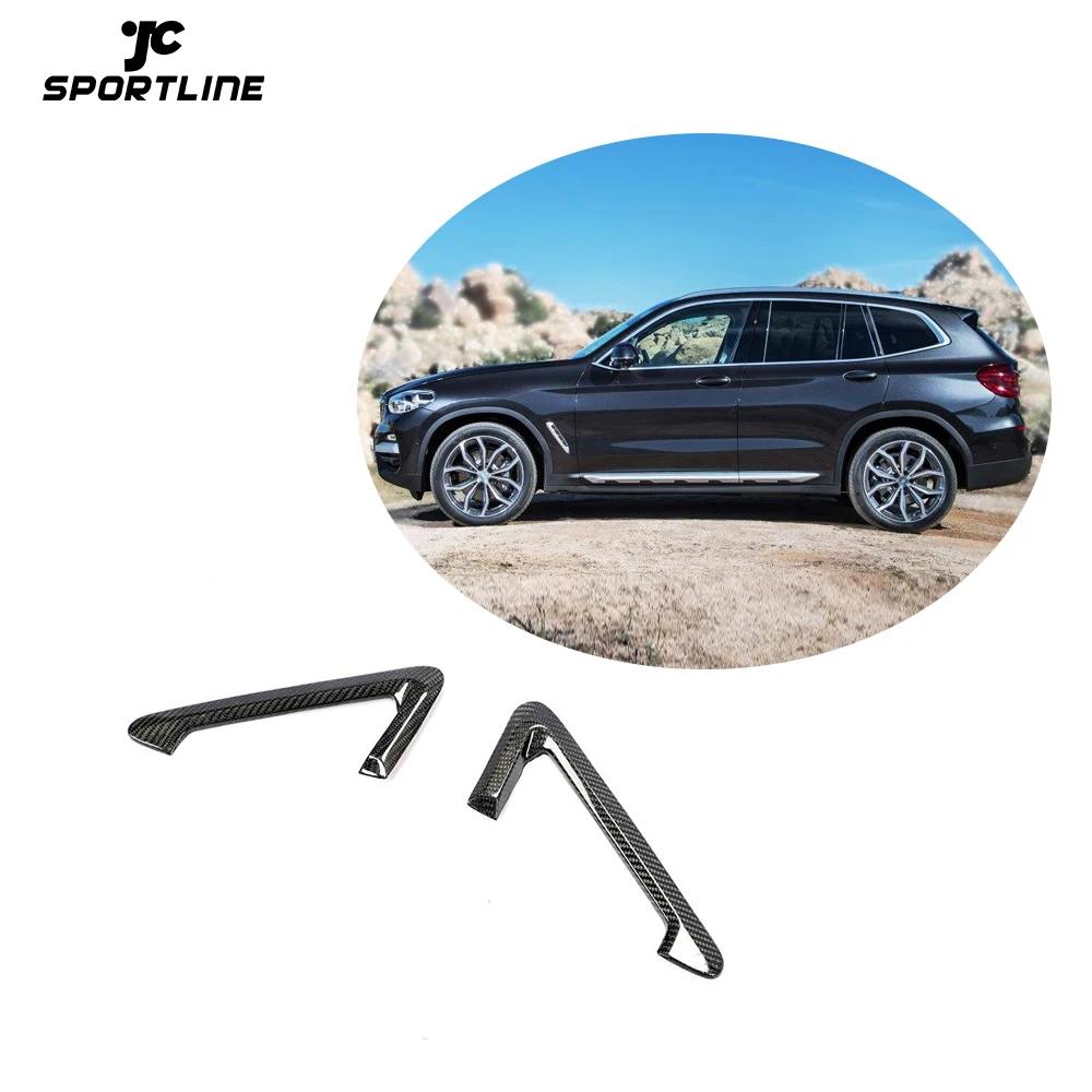 Prepreg Dry Carbon X3 G01 Car Fender Side Vents For BMW X3 M40i Sport Utility 4-Door 2018-2019
