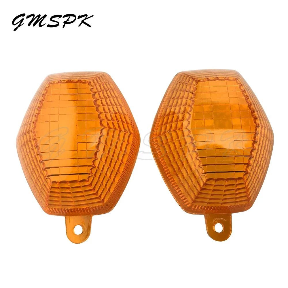 2PCS Motorcycle Turn Signal Indicator Light Lens Cover Fit for Suzuki DL650 V-Strom DL1000 DR-Z 400/E/S/SM SFV650 GSF 1200