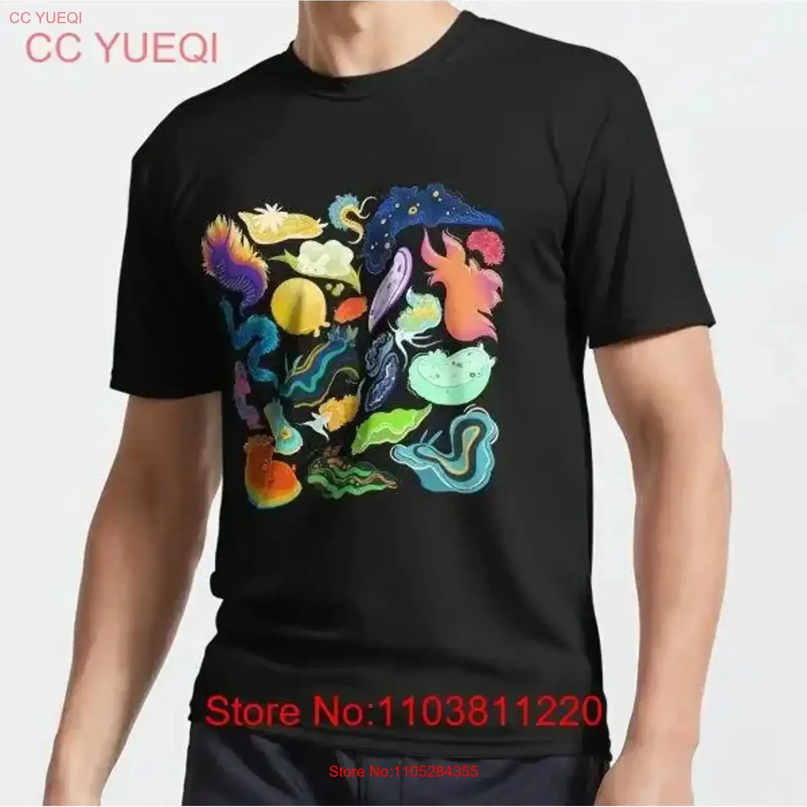 MOST POPULAR Nudibranch Sea Slugs Colorful Creatures of the Deep T Shirt vintage Washed Versatile designer clothes Soft Stylish