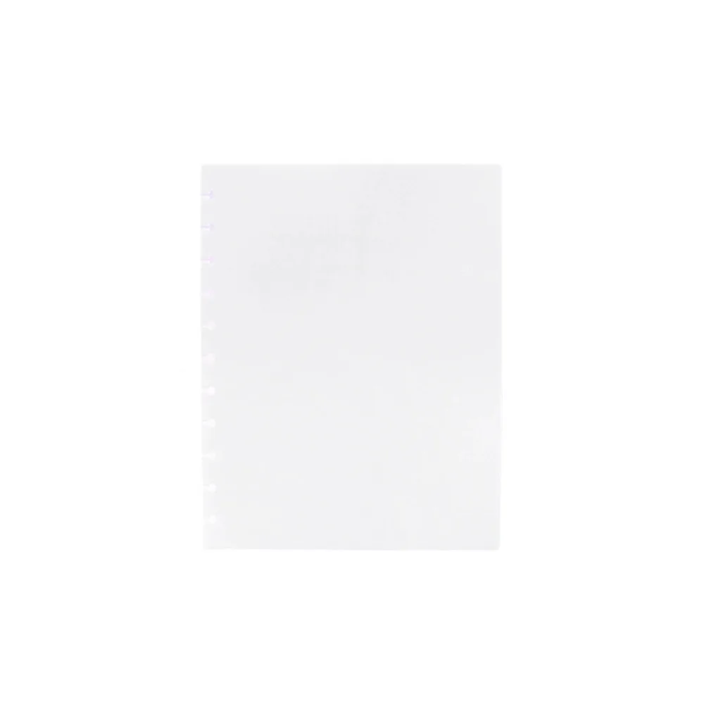Binder Divider For A4 A5 A8 Loose Leaf Notebook PP Material Transparent Index Tab Organizer Photo Cards Document Storage