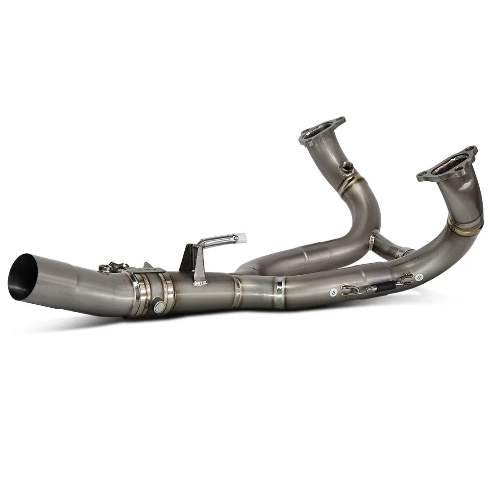 For B MW R1250GS ADV R1250R R1250RS Motorcycle Exhaust Manifold Full Titanium Front Link Pipe Compatible Original Escape