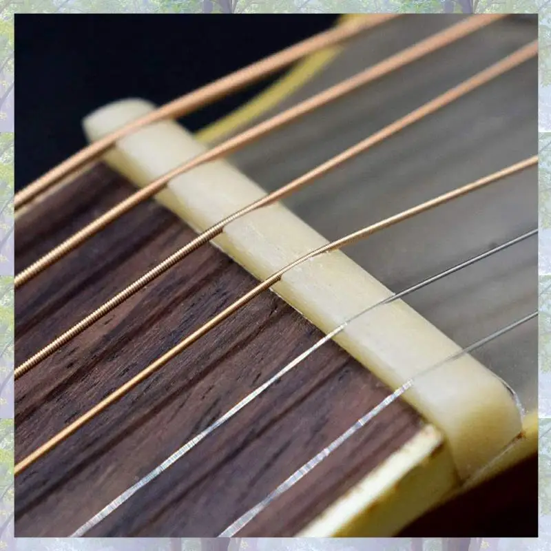 Natural Cattle Bone Guitar Nut Saddle Acoustic Guitar Nut Saddle For Acoustic Guitar For Guitar