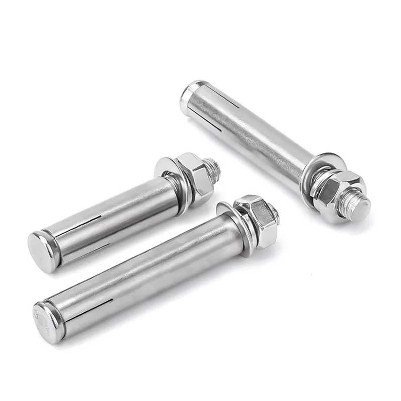Expansion Bolt Screw 304 Stainless Steel M6 M8 M10 M12 M14 M16 M18 M20 Length 50mm-300mm Expansion Tube Concrete Anchors Bolts view 5