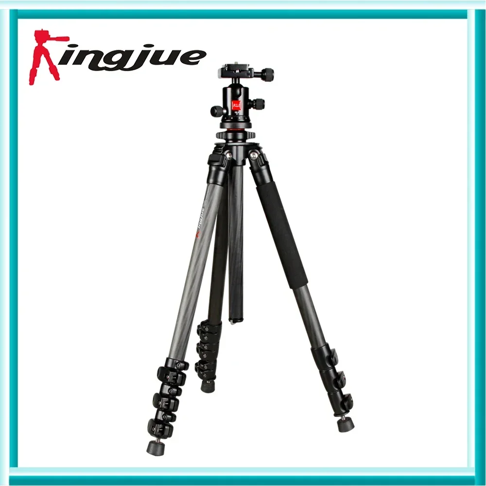 Kingjoy FC-258+QE-0 professional carbon OEM Camera Accessories tripod