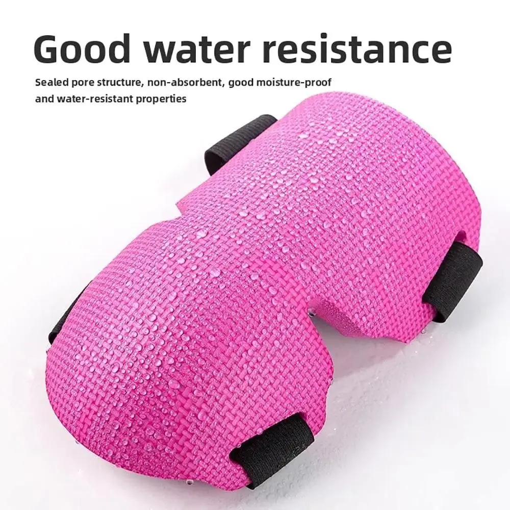 

1Pair Extra Thick Gardening Knee Pads Large Size Wear Resistant Foam Knee Protectors Heavy Duty Adjustable Straps