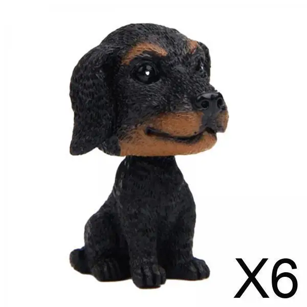 

Resin Dashboard Decoration Creative Swaying Dog Figure Car Ornament Accessory for Automobile Desk Tabletop