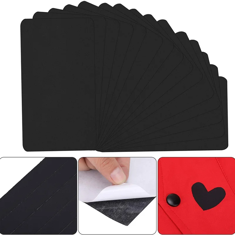 4Pcs Nylon Repair Patches Self-Adhesive Patches Waterproof Repair Patch Thermoadhesive Stickers for Clothing Down Jacket 10x20cm