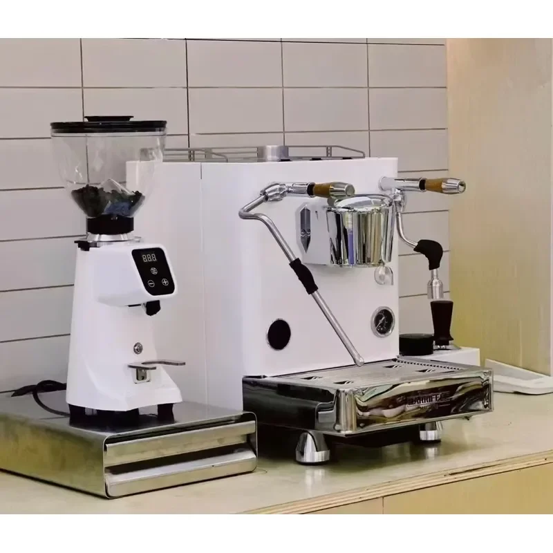 for Household Small Cafe High Quality Factory Single Group Stainless Steel Boiler Electronic Control Espresso Machine