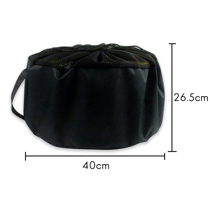 ●RV Sewer Hoses Storage Bag Waterproof Cord Cable Holder Water Pipe Equipment Utility Car Organizer Garden